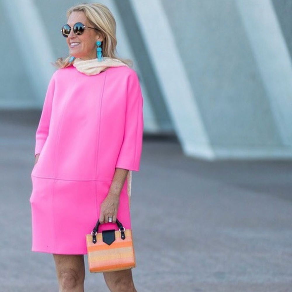 Banana Republic Vibrant Pink Dress